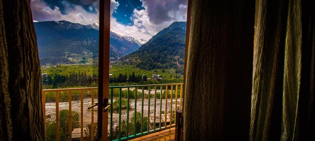 La Vaca India Manali Hostel Exterior foto