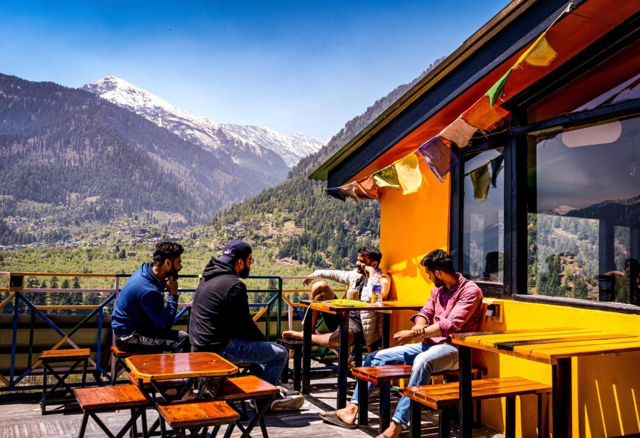 La Vaca India Manali Hostel Exterior foto