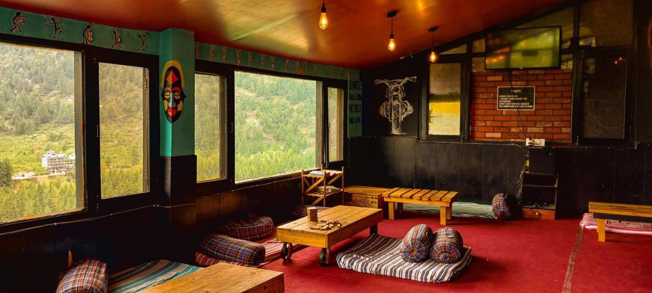 La Vaca India Manali Hostel Exterior foto